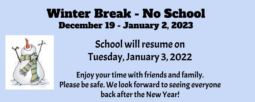 WInter Break