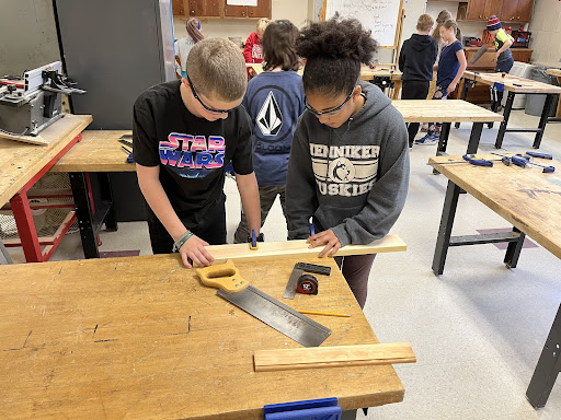 photo students in Tech Ed