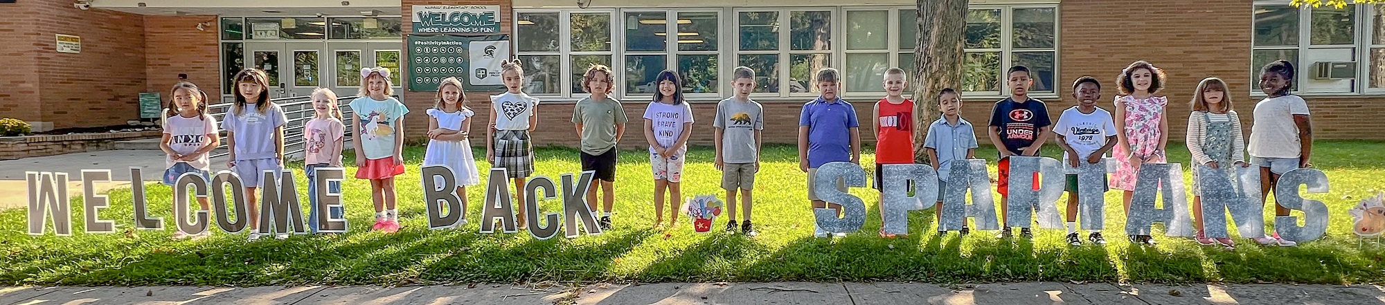Welcome Back Spartans!