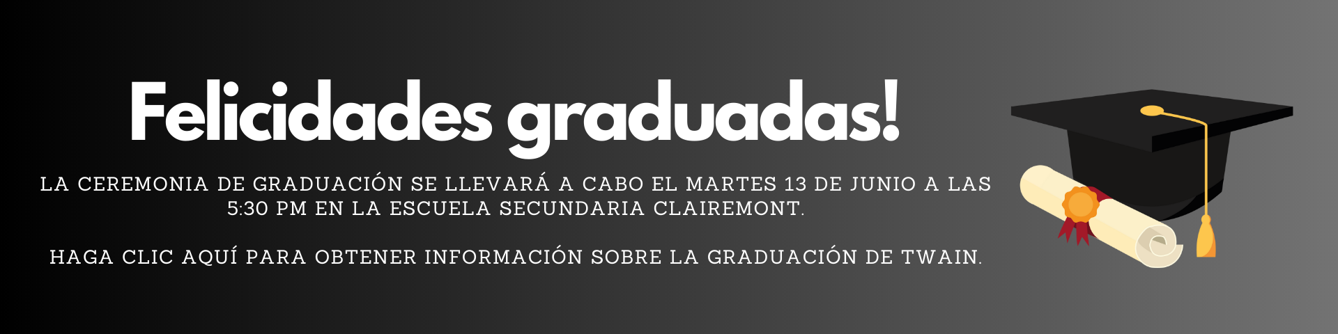 felicidades graduadas!
