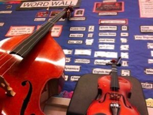 Violin and Bass Violin and Bass