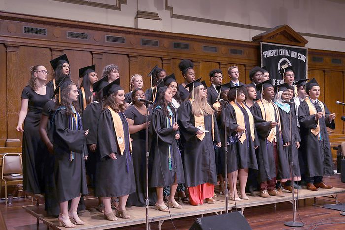 Central High School Madrigal Singers at Symphony Hall, June 2019