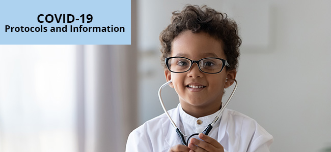 Child with a Stethoscope
