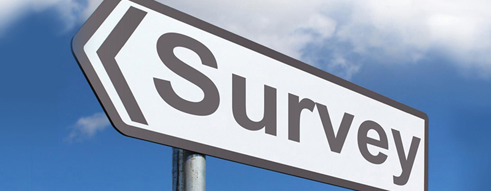 Street sign that says Survey