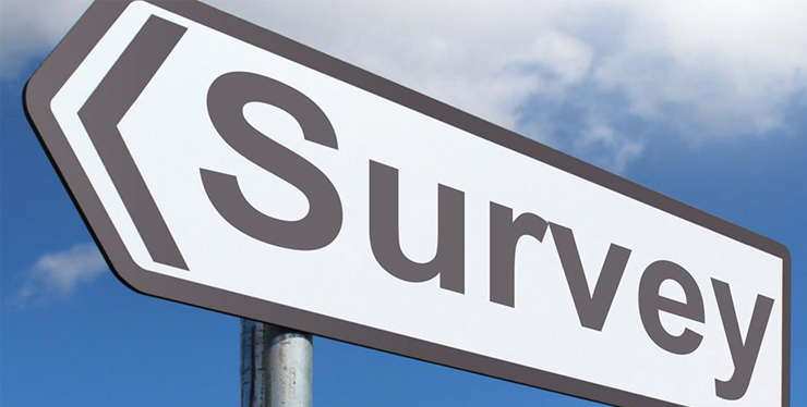 Street sign that says Survey