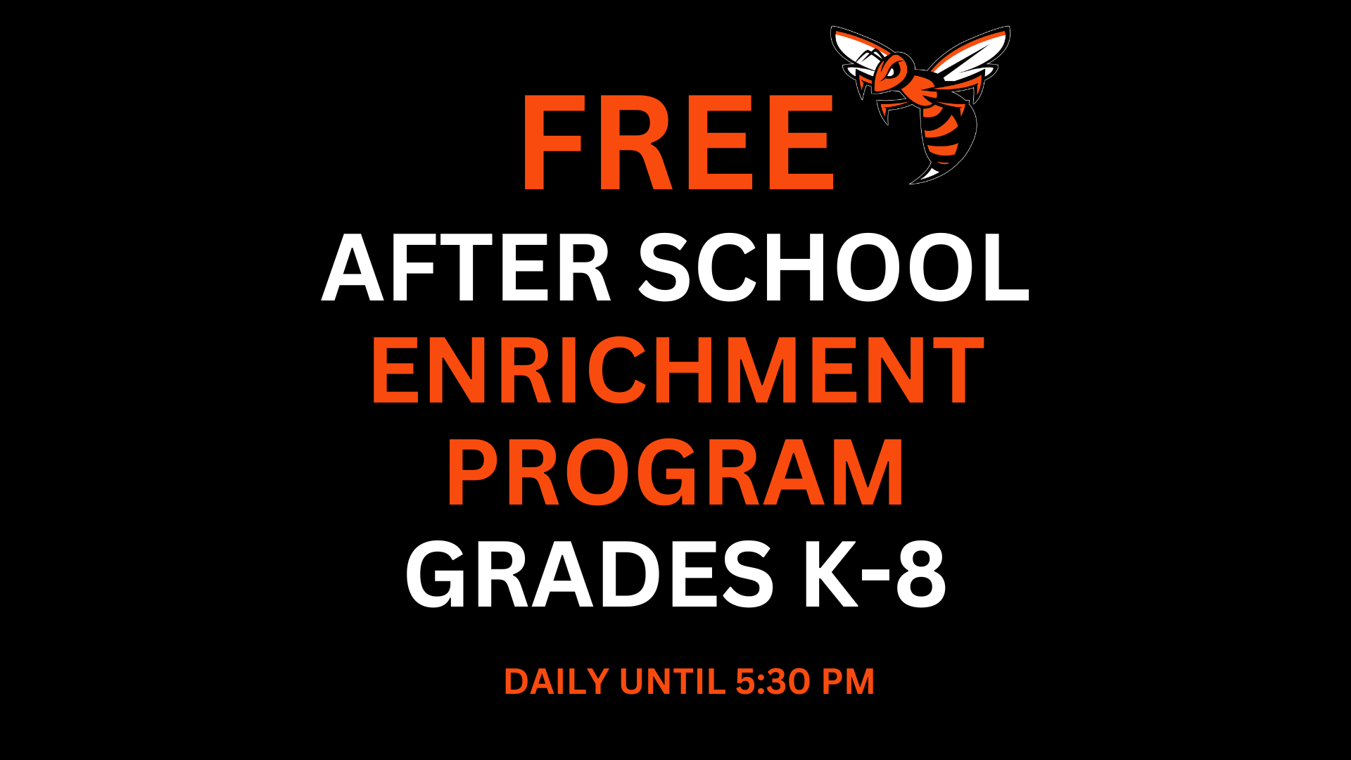 Afterschool enrichment program